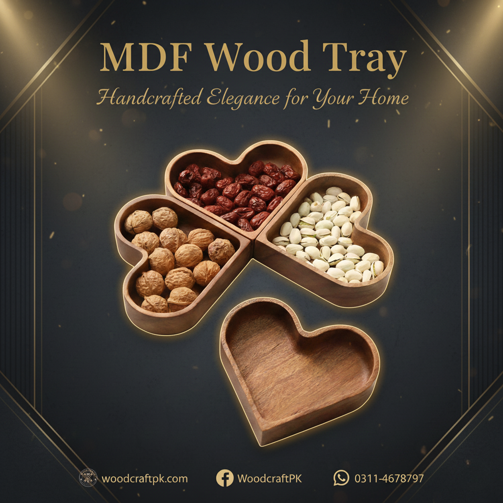 MDF Wood Tray